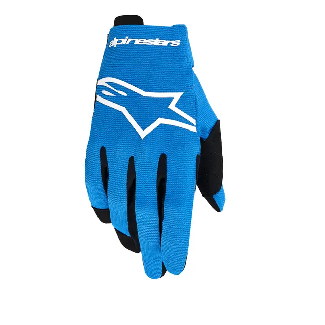Alpinestars Radar Hansker JR Small (4), 10-12 år, Blå/Hvit 