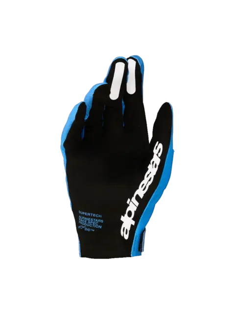 Alpinestars Supertech MX Hanske Small, 7, blå 