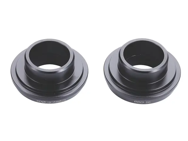 BBB BottomAdapt BBO-16 ROAD Adapter Sort, alu, reduserer BB30/PF30 til Ø24mm 