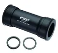 First Pressfit BB92 SRAM DUB Kranklager 89.5/92mm x ID41mm, Ø28.99mm, sort, alu