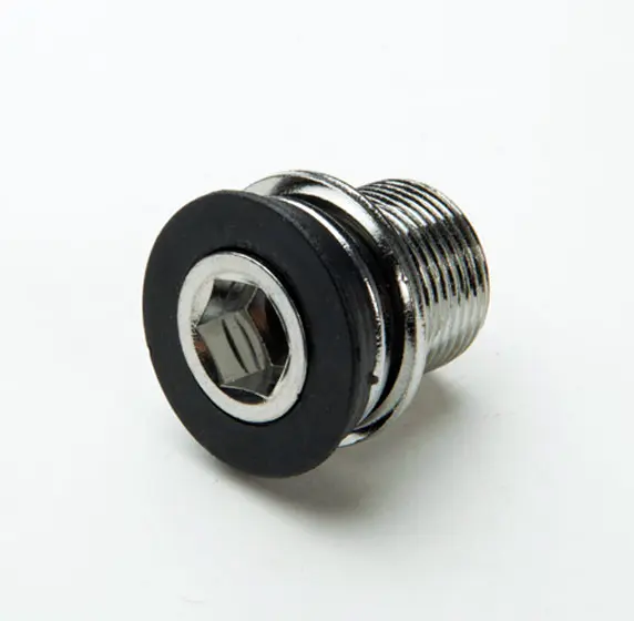 Race Face M15 ISIS Krankbolt M15 x 21mm, stål, m/plastdeksel 