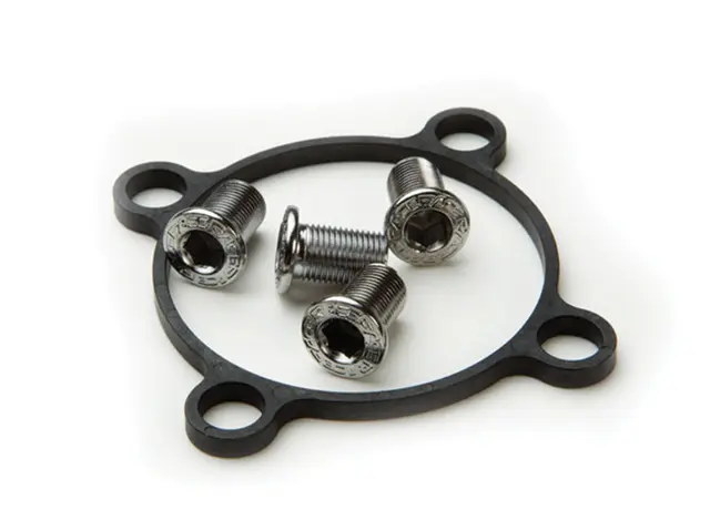 Race Face Granny Ring Spider Sett Sort alu, 64mm BCD,  inkl. 4 bolter 