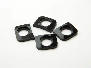 Race Face Chainring Tab Spacere Sett m/4stk, alu, sort