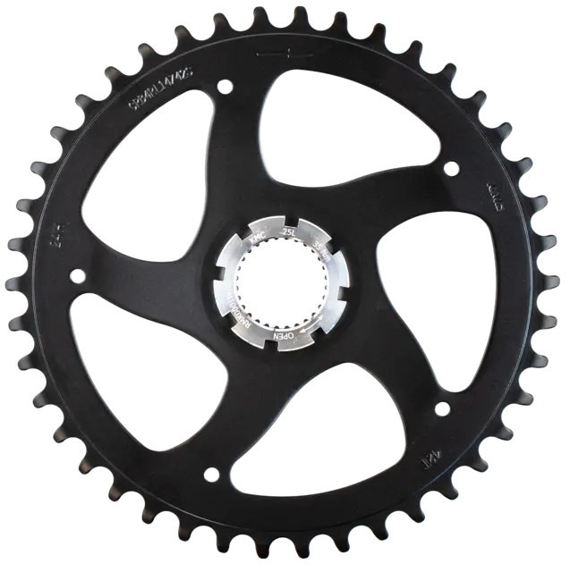 KMC Bosch Gen4 Krankdrev 42T Kjedelinje 52mm, Super Narrow, stål 
