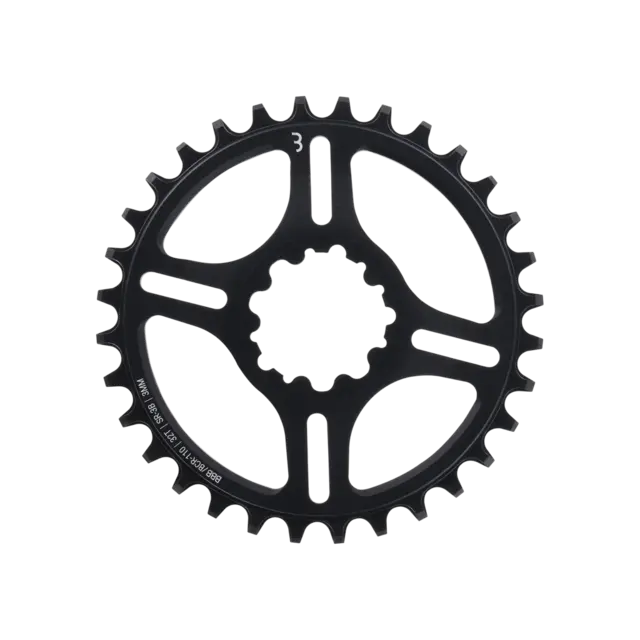 BBB DirectMount SRAM BCR-110 Krankdrev SRAM 3-Bolt, Narrow-Wide, 3mm offset 