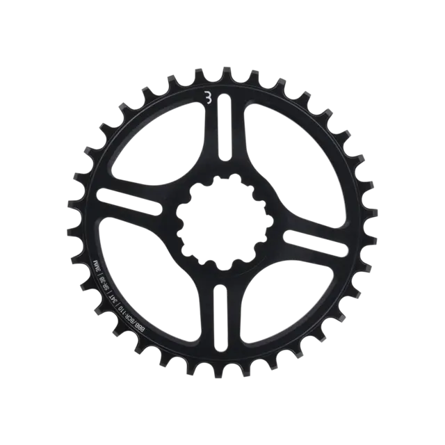 BBB DirectMount SRAM BCR-110 Krankdrev SRAM 3-Bolt, Narrow-Wide, 3mm offset 