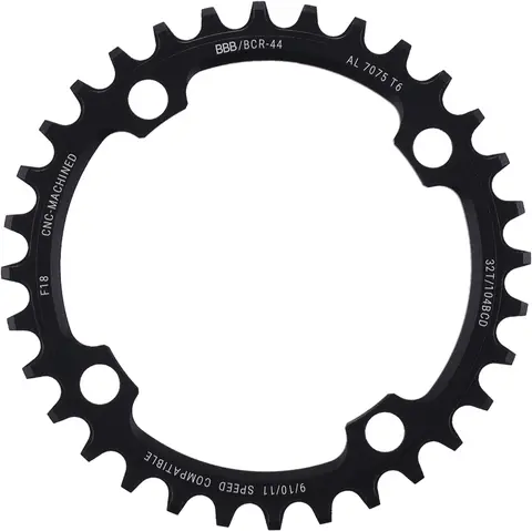 BBB MTBgear BCR-44 Krankdrev 104 BCD/4-arm, 9/10/11-Delt, Alu