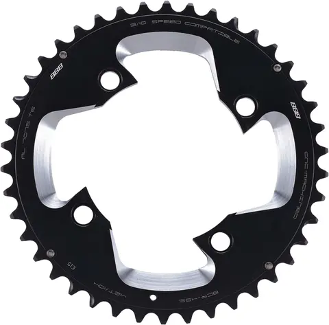 BBB MTBgear BCR-49S Krankdrev 104 BCD/4-arm, 9/10-delt, Alu