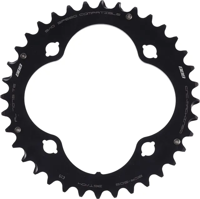 BBB MTBgear BCR-50S Krankdrev 34T 104 BCD/4-arm, 9/10-delt, alu 