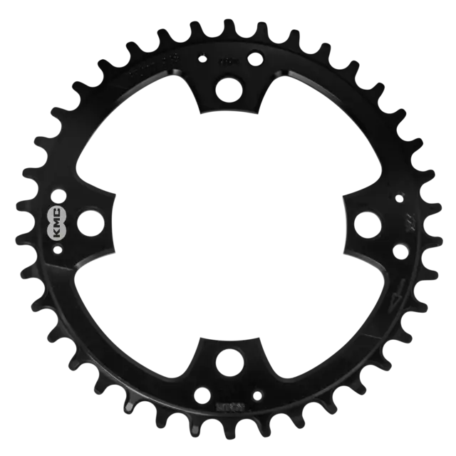 KMC MTB Krankdrev Sort 34T 104 BCD/4-arm, Narrow Wide, Stål 