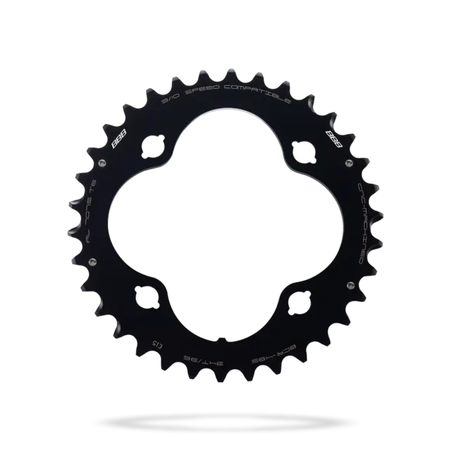 BBB MTBgear BCR-48S Krankdrev 96 BCD/4-arm, 3x10-delt, Alu 