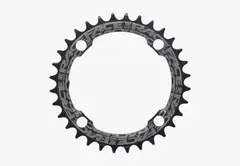 Race Face Krankdrev Sort 104 BCD/4-arm, 9/12-delt,Narrow/Wide,Alu