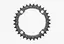 Race Face Krankdrev  32T Sort 104 BCD/4-arm, 9/12-delt,Narrow/Wide,alu