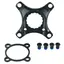 Race Face  CINCH Sixc spider 2 104/64mm BCD, dobbel 10-delt, sort, 80gr