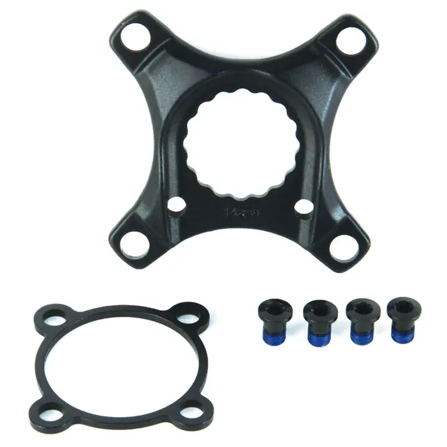 Race Face  CINCH Sixc spider 2 104/64mm BCD, dobbel 10-delt, sort, 80gr 