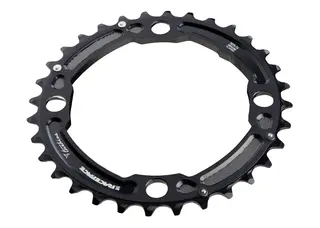 Race Face Turbine Krankdrev 38T Sort 104 BCD/4-arm, 9/11-delt, alu