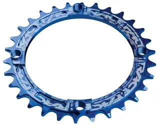 Race Face Krankdrev 32T Blå 104 BCD/4-arm, 9/12-delt,Narrow/Wide,alu