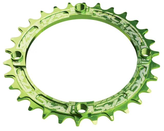 Race Face Krankdrev 32T Grønn 104 BCD/4-arm, 9/12-delt,Narrow/Wide,alu 