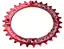 Race Face Krankdrev 36T Rød 104 BCD/4-arm, 9/12-delt,Narrow/Wide,alu 