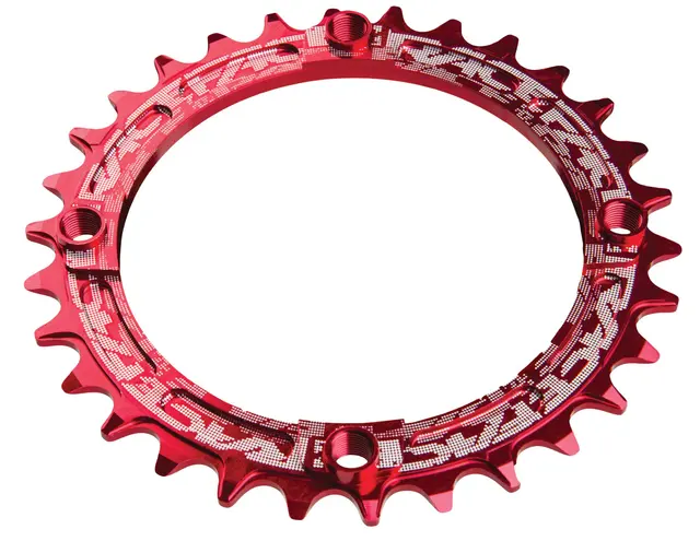 Race Face Krankdrev 30T Rød 104 BCD/4-arm, 9/12-delt,Narrow/Wide,alu 
