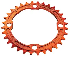 Race Face Krankdrev 38T Oransje 104 BCD/4-arm, 9/12-delt,Narrow/Wide,alu