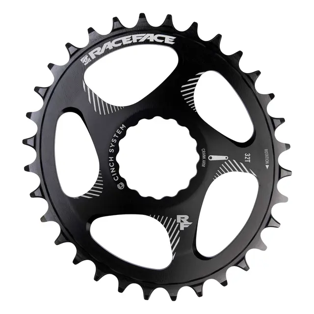 Race Face DM Krankdrev Cinch, 9/12-delt, Narrow/Wide, Alu 