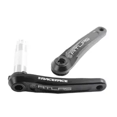 Race Face Atlas Krankarmer 165mm Sort RF136, 30mm Aksling, u/drev, alu