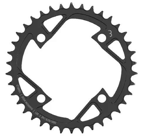 BBB Bosch E-BikeGear BCR-76E Krankdrev 104 BCD/4-arm Narrow-Wide, 11/128", Stål