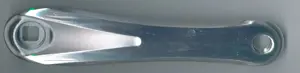 RPM V1 Venstre Krankarm 175mm Sølv