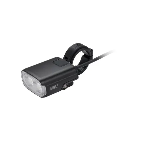 BBB E-Strike Pro 2000 BLS-242E Frontlykt 2000 Lumens, Styrefeste, 25.4-35.0mm