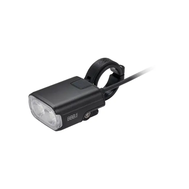 BBB E-Strike Pro 2000 BLS-242E Frontlykt 2000 Lumens, Styrefeste, 25.4-35.0mm 