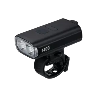BBB StrikeDuo 1400i BLS-271i Frontlykt 1400 Lumens, USB-C, Sort