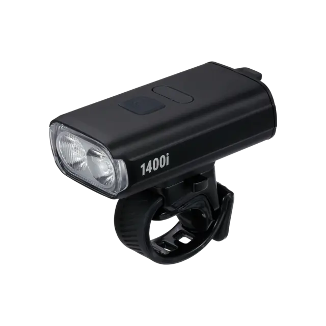 BBB StrikeDuo 1400i BLS-271i Frontlykt 1400 Lumens, USB-C, Sort 