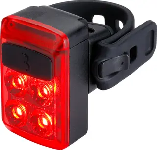 BBB Slide BLS-236 Baklykt 16 Lumen, Micro USB, Sort