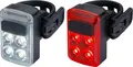 BBB Slide Combo BLS-237 Lyktesett 50+16 Lumens, Micro USB, Sort
