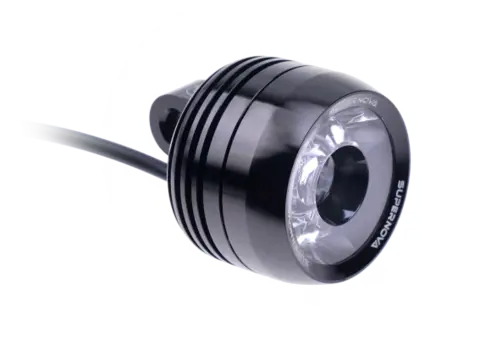 Supernova Mini 2 Frontlykt 235L, 5-21V, Sort, 40g