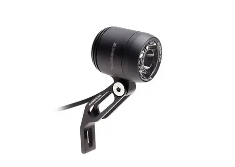 Supernova V521s STD Frontlykt 235L, 5-21V, Sort, 90g, gaffel feste