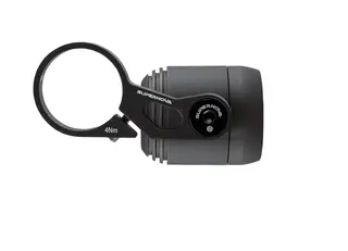 Supernova E3 Pure 3 HBM Frontlykt 205L, Dynamo, Sort, 95g