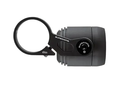 Supernova E3 Pure 3 HBM Frontlykt 205L, Dynamo, Sort, 95g