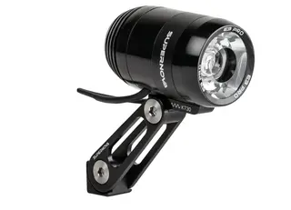 Supernova E3 Pro 2 Frontlykt 205L, Dynamo, Sort, 110g