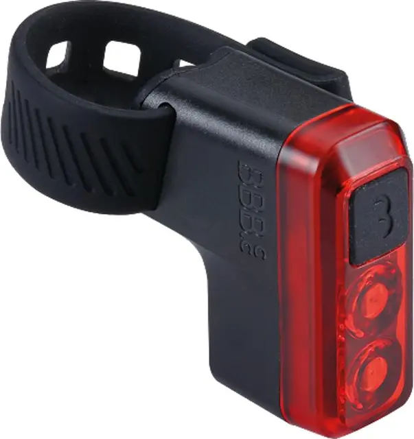 BBB Salute BLS-145 Baklykt 8 Lumens, Micro USB-C, Sort 