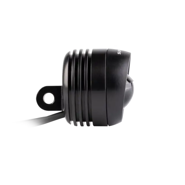 Supernova Mini 3 Frontlykt 350L, 12V, Sort, 70g 