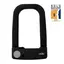 Uläc Bangdogge Bøylelås m/Alarm Sort Nøkkel, 83 x153mm, 1045gr, Level 8