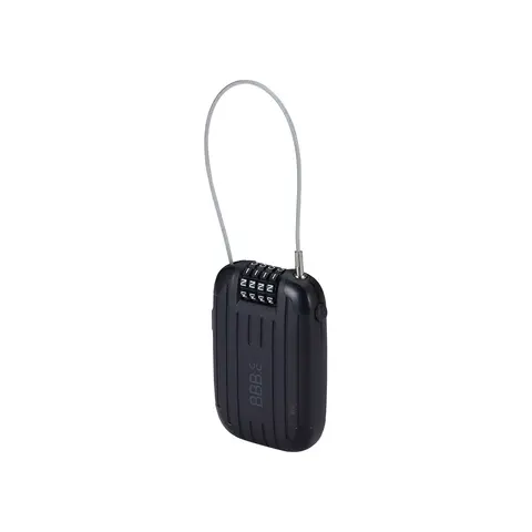 BBB MiniCase BBL-53XL Wirelås Kode, Sort, 2.0 x 1800mm, Level 1