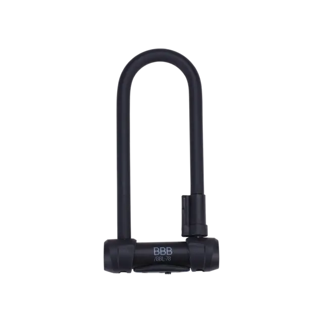 BBB SecureU BBL-78 Bøylelås Sort Nøkkel, 141 x 295mm, 1500gr, Level 12 