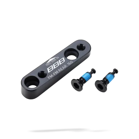 BBB PowerMount BBS-98R 160mm Adapter Flatmount(FM)140mm til (FM)160mm, Bak