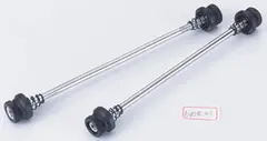 BBB Wheelfixed BQR-03 Hurtigkobling Sett Unbrako , sort, alu, 114gr