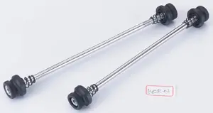 BBB Wheelfixed BQR-03 Hurtigkobling Sett Unbrako , sort, alu, 114gr