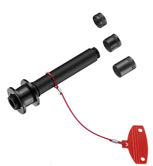 Mr. Control 12mm Dummynav / Kjedeholder Bak, universal, alu, inkl. kloss-spacer 