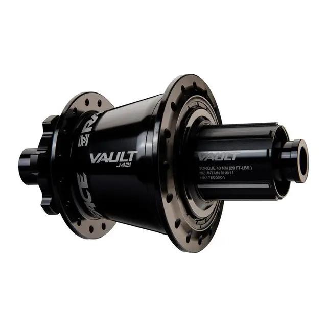 Race Face Vault MTB IS Baknav 32H, 12x142mm, Shimano, 305g, Sort 
